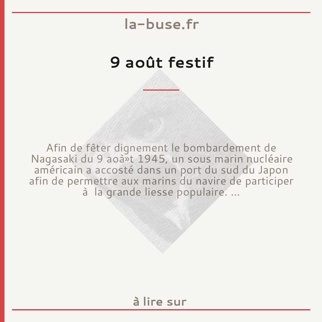 9 août festif