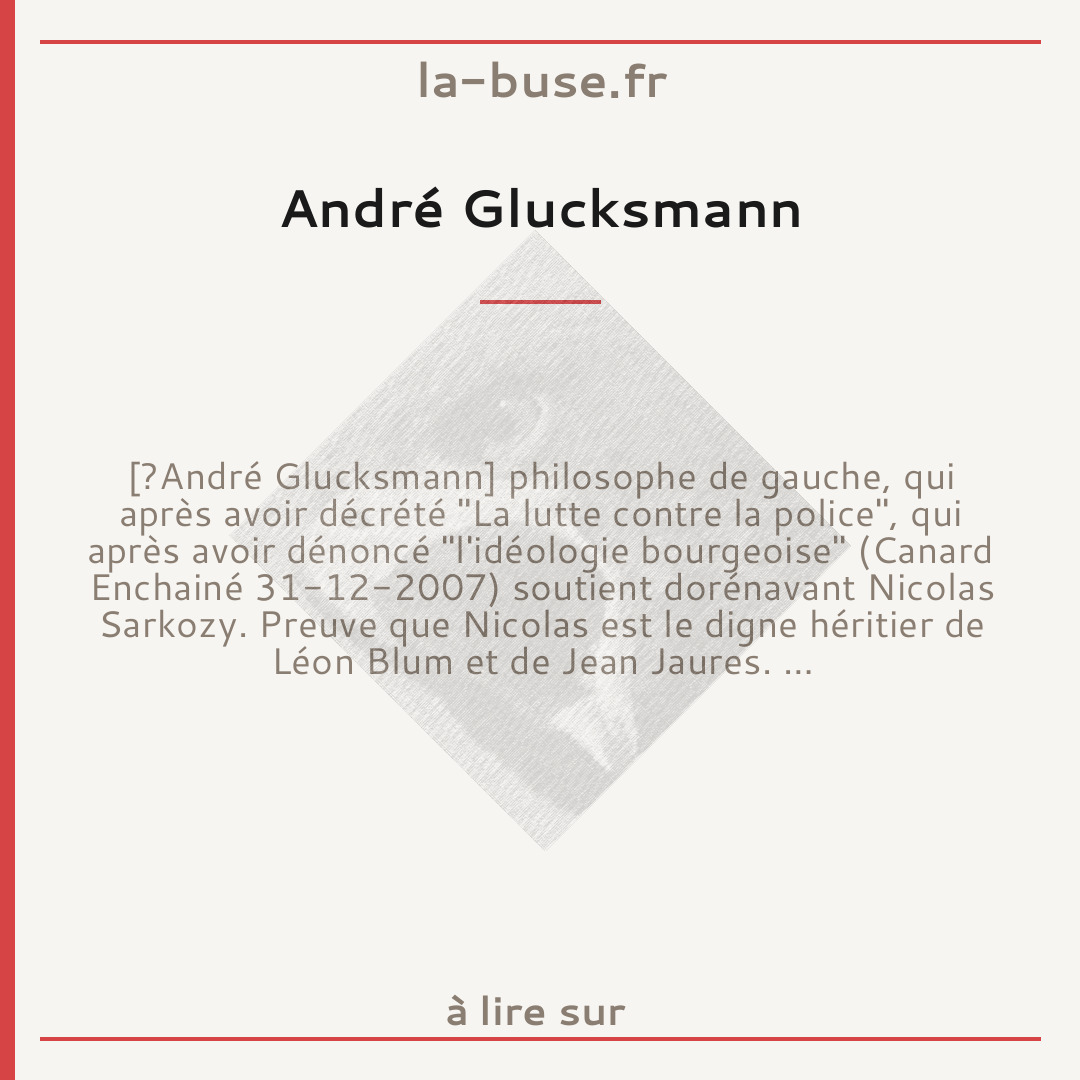 André Glucksmann