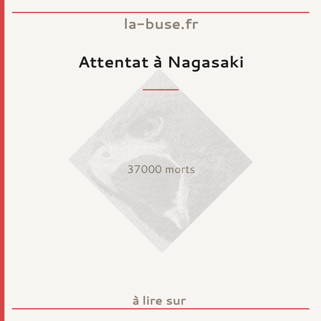 Attentat à Nagasaki