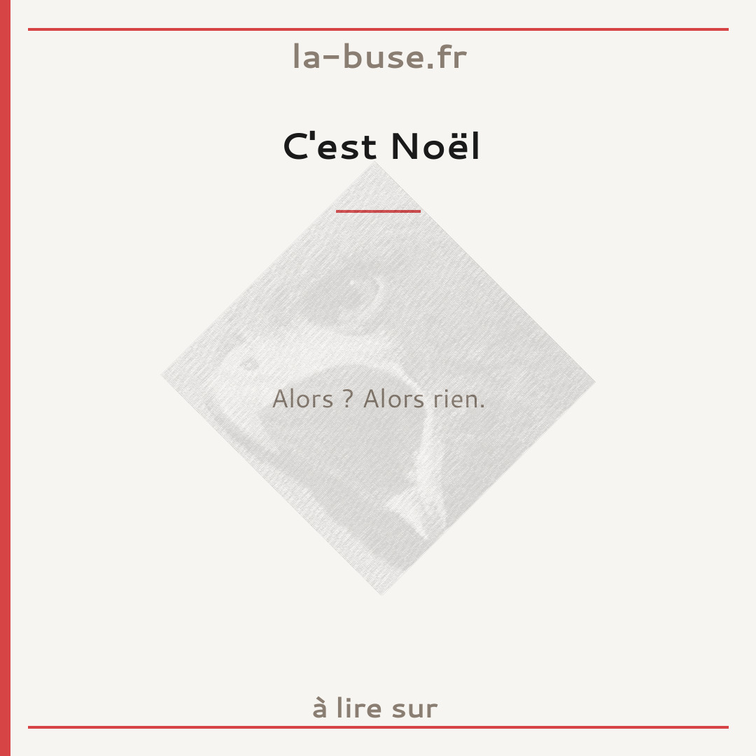 C'est Noël