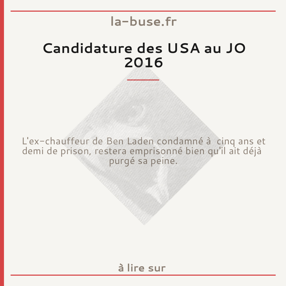 Candidature des USA au JO 2016