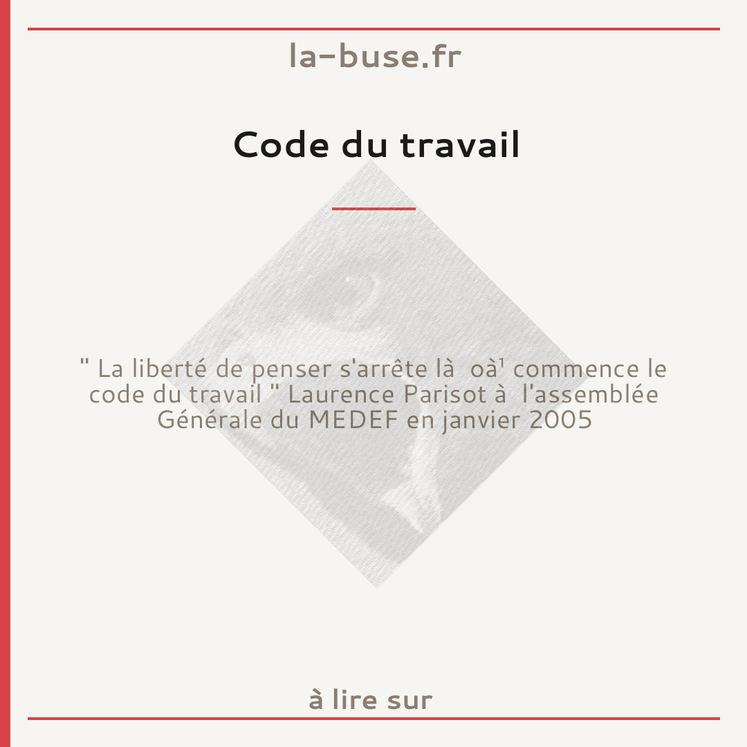 Code du travail