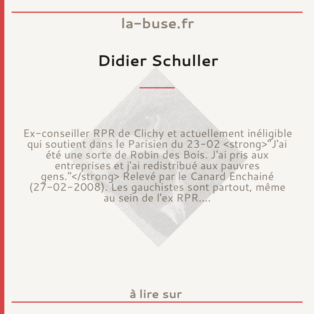 Didier Schuller