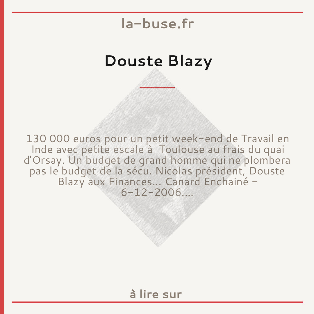 Douste Blazy
