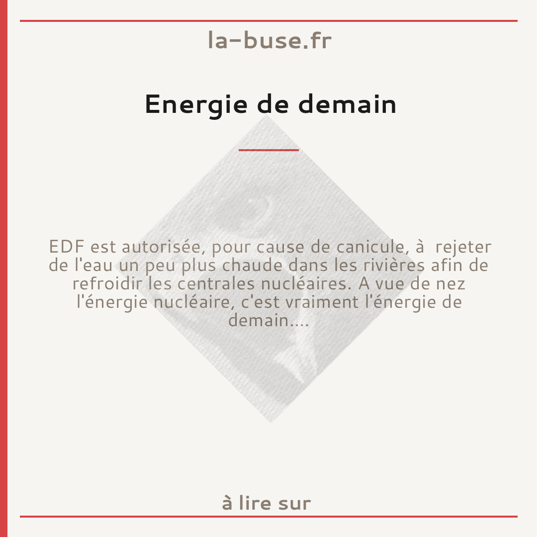 Energie de demain