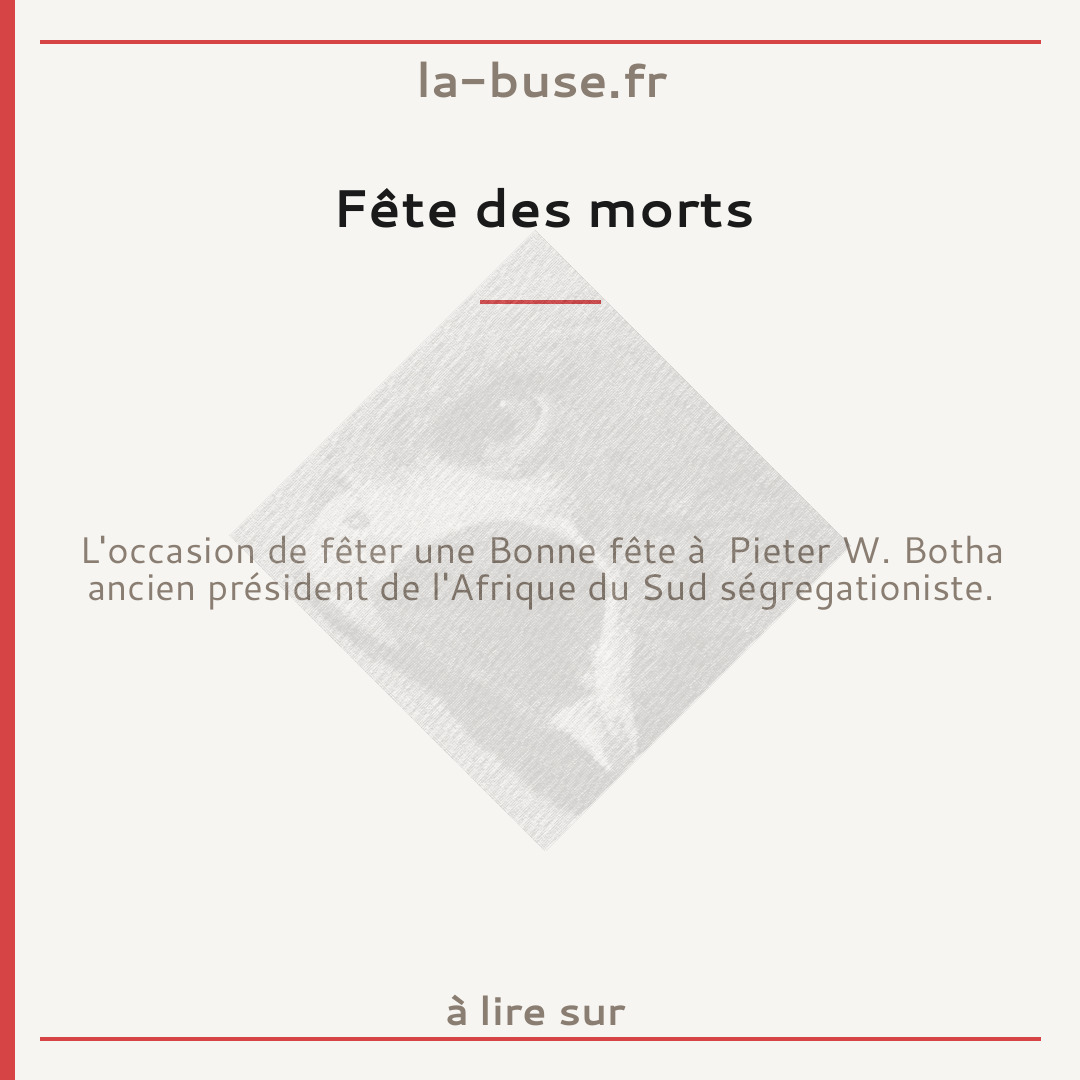Fête des morts