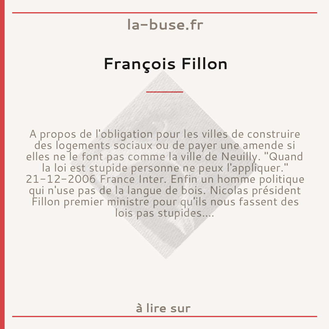 François Fillon
