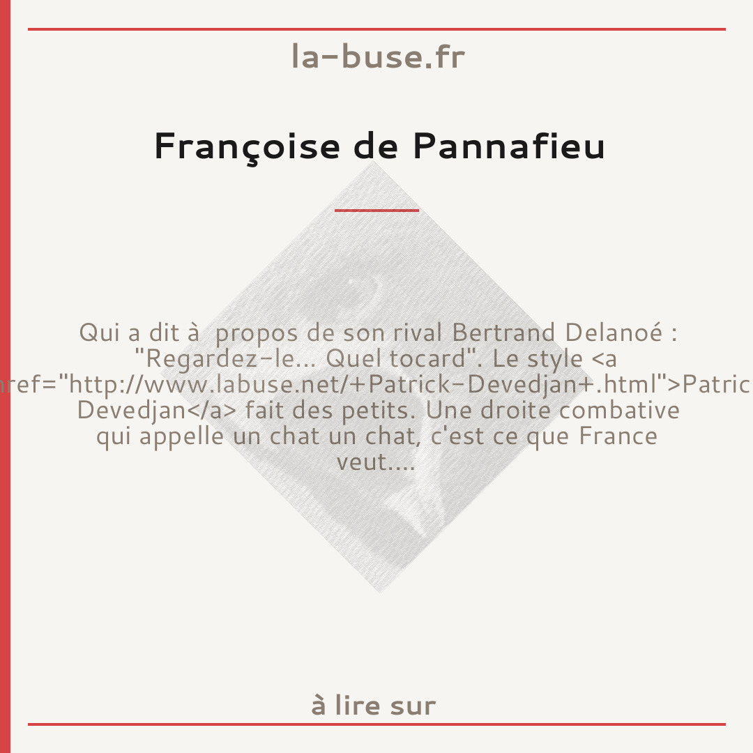 Françoise de Pannafieu