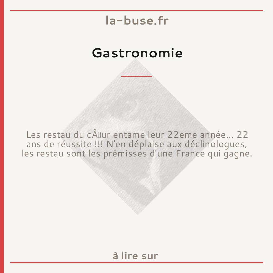 Gastronomie