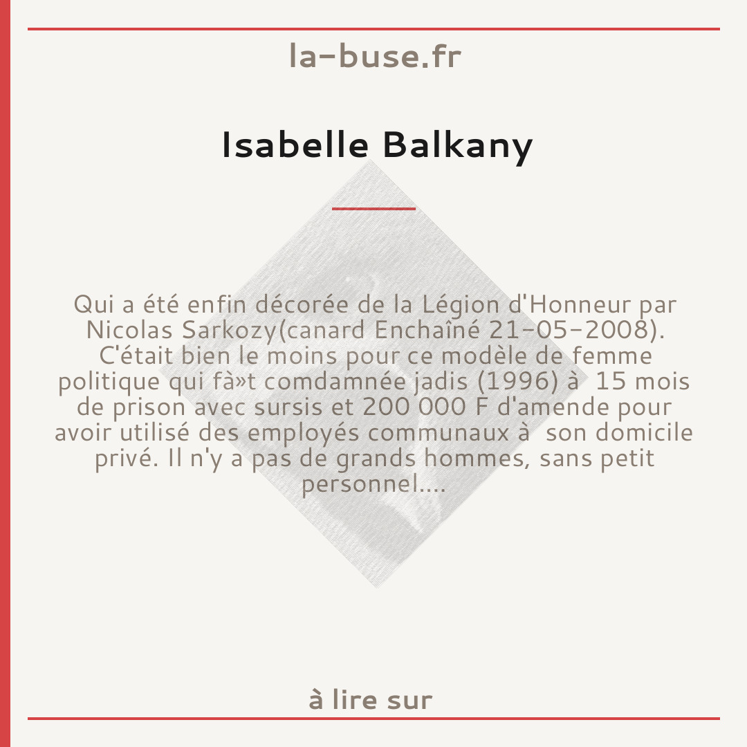 Isabelle Balkany