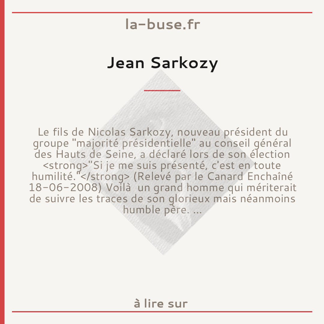 Jean Sarkozy