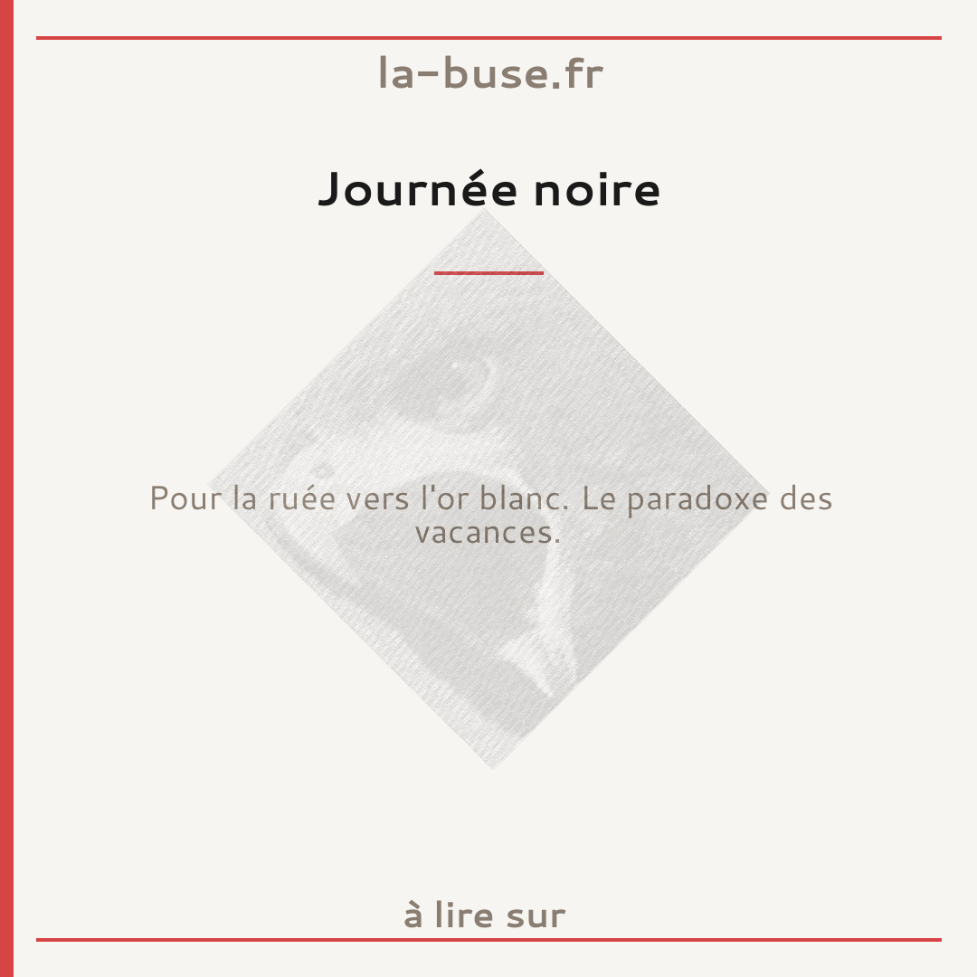 Journée noire