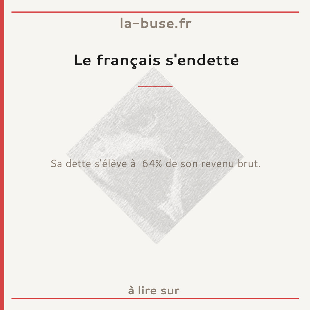Le français s'endette