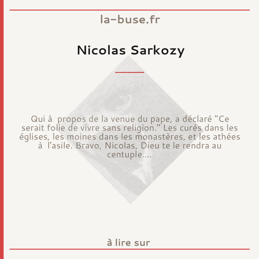 Nicolas Sarkozy