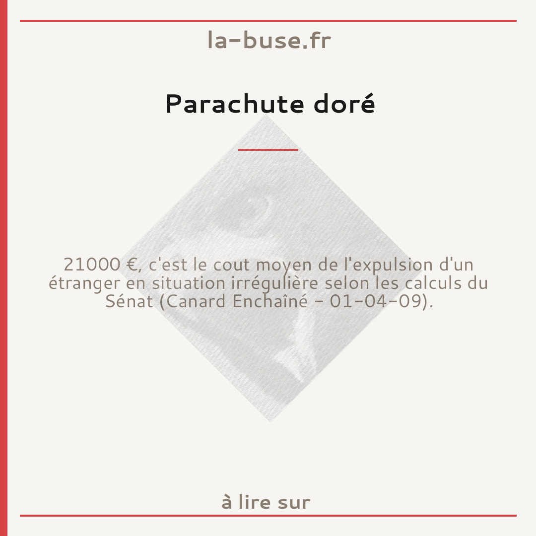 Parachute doré