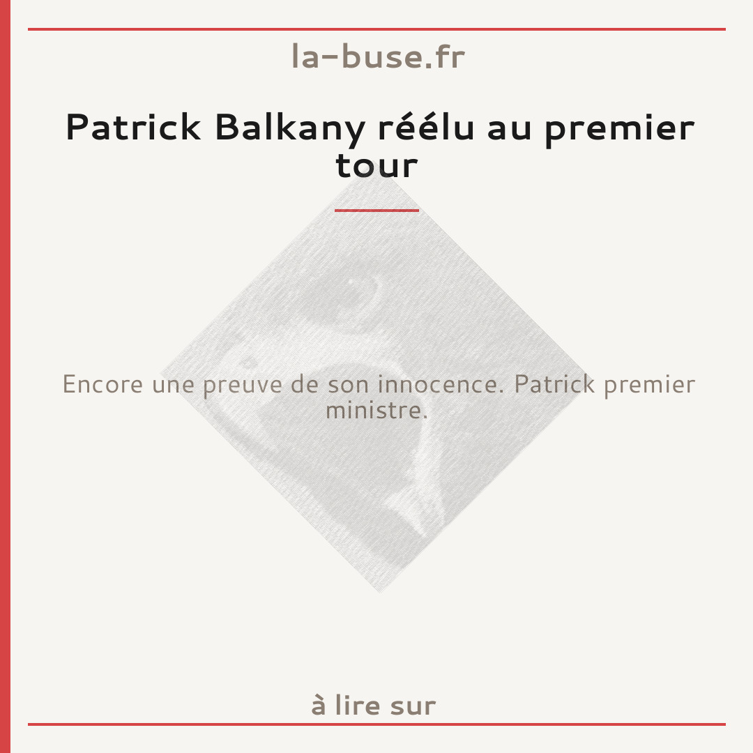 Patrick Balkany réélu au premier tour