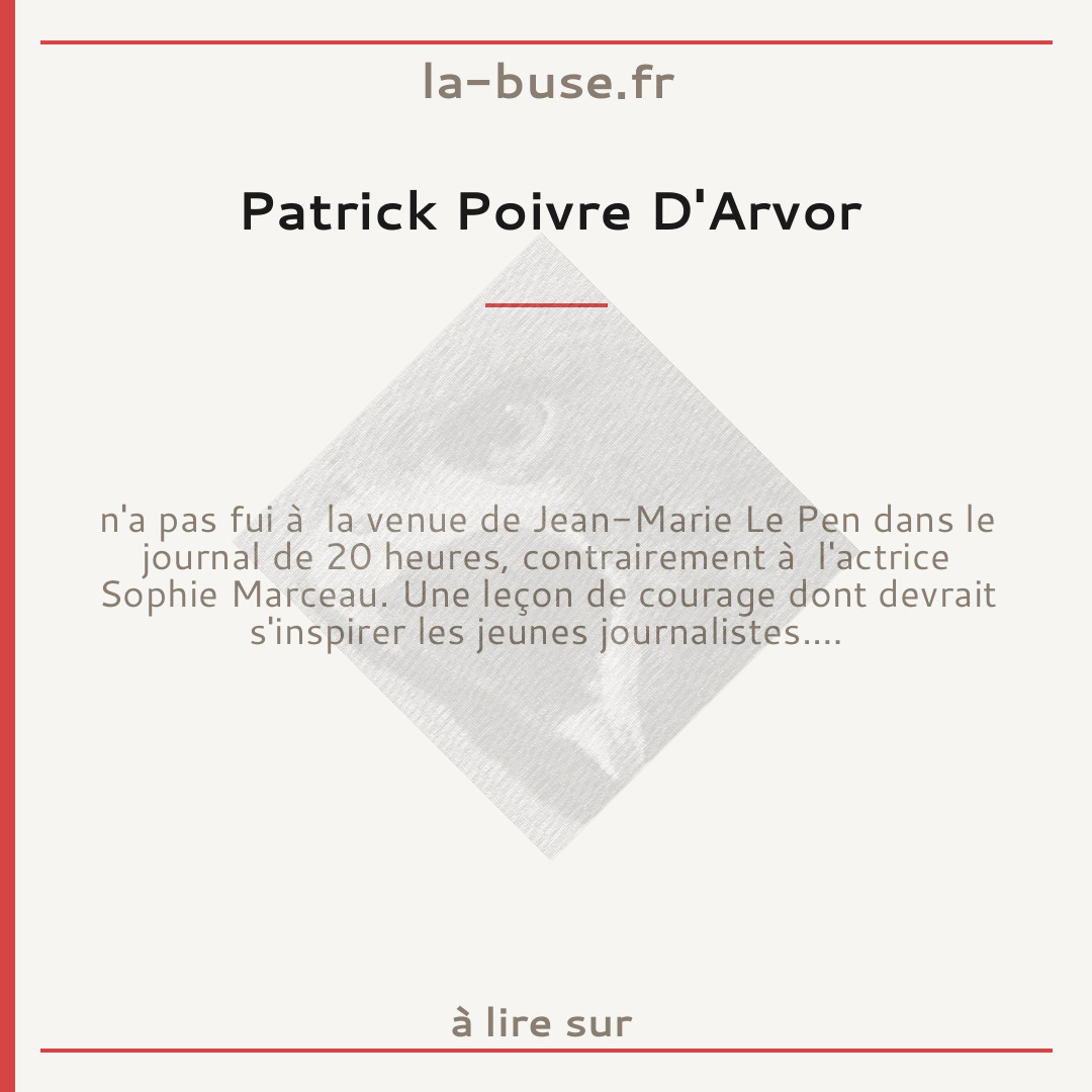 Patrick Poivre D'Arvor