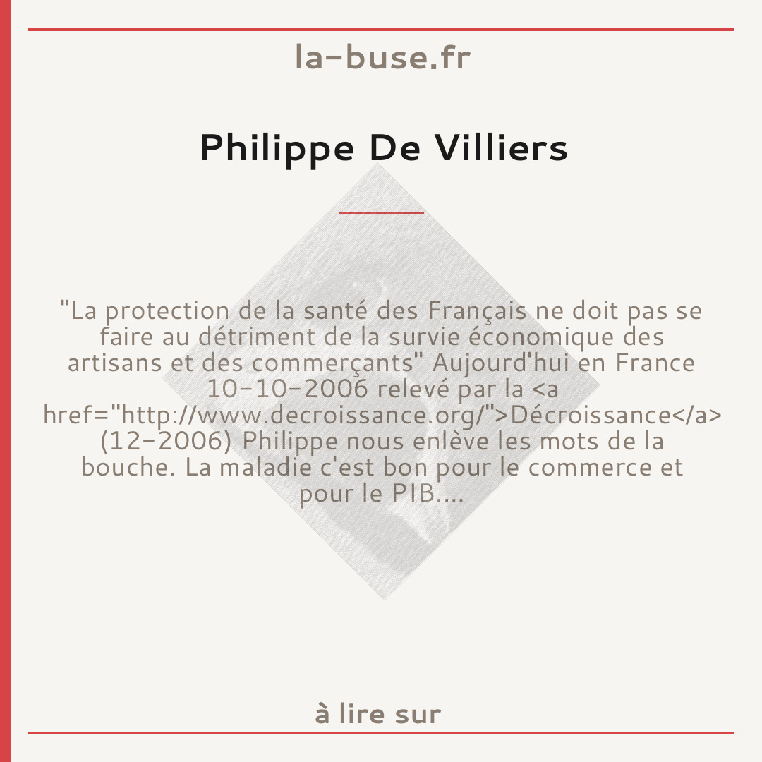 Philippe De Villiers