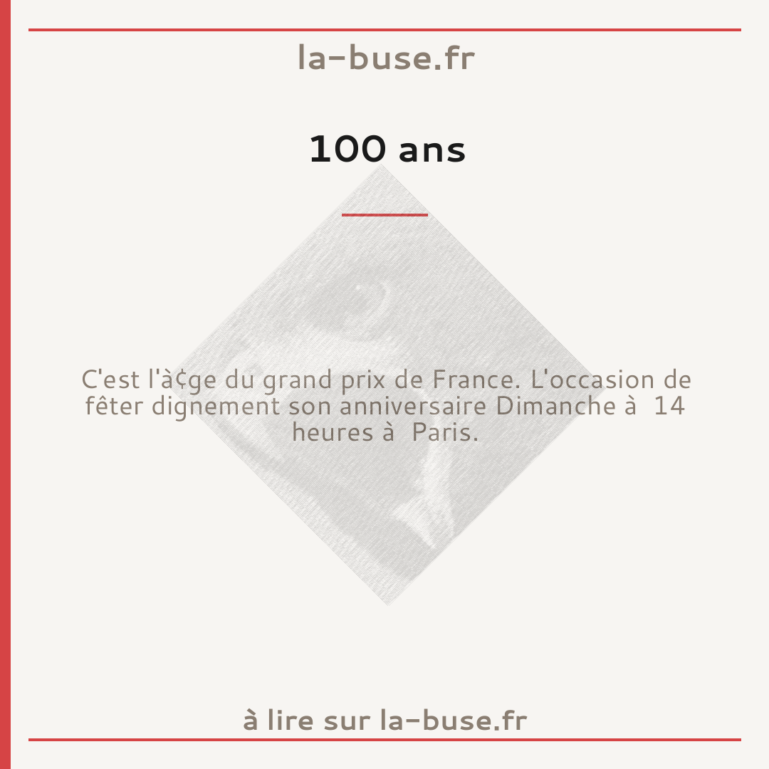 100 ans