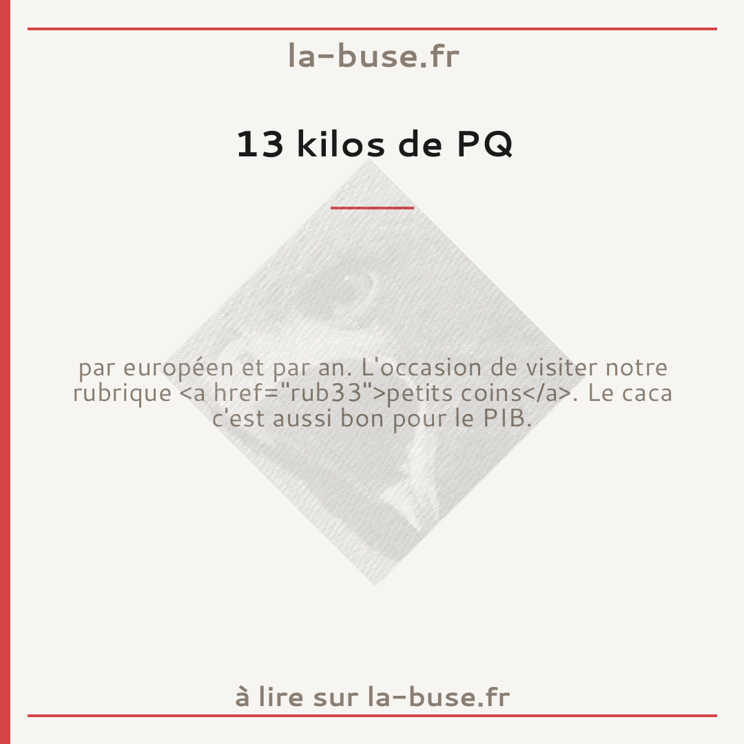 13 kilos de PQ