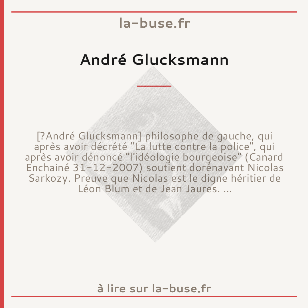 André Glucksmann