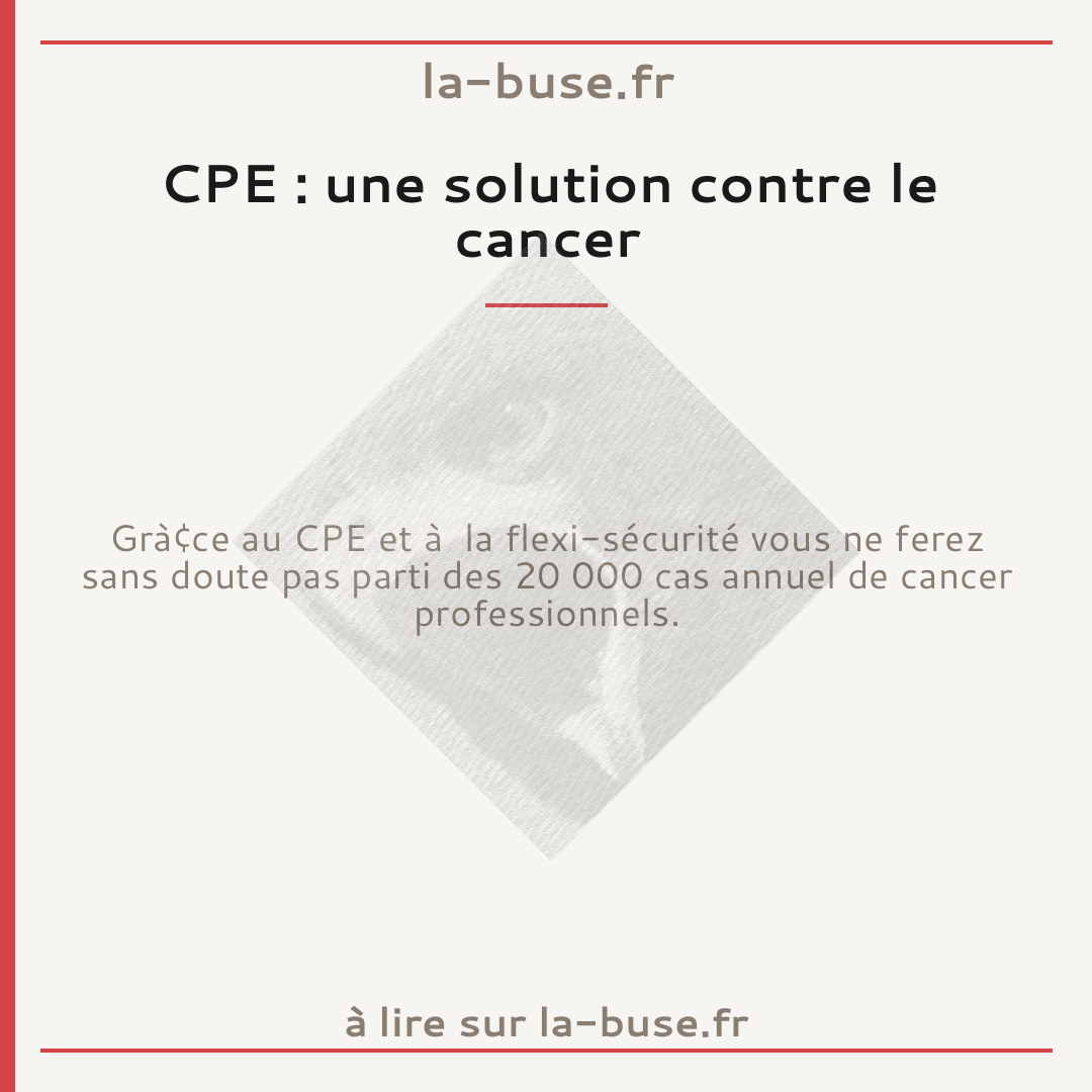 CPE : une solution contre le cancer