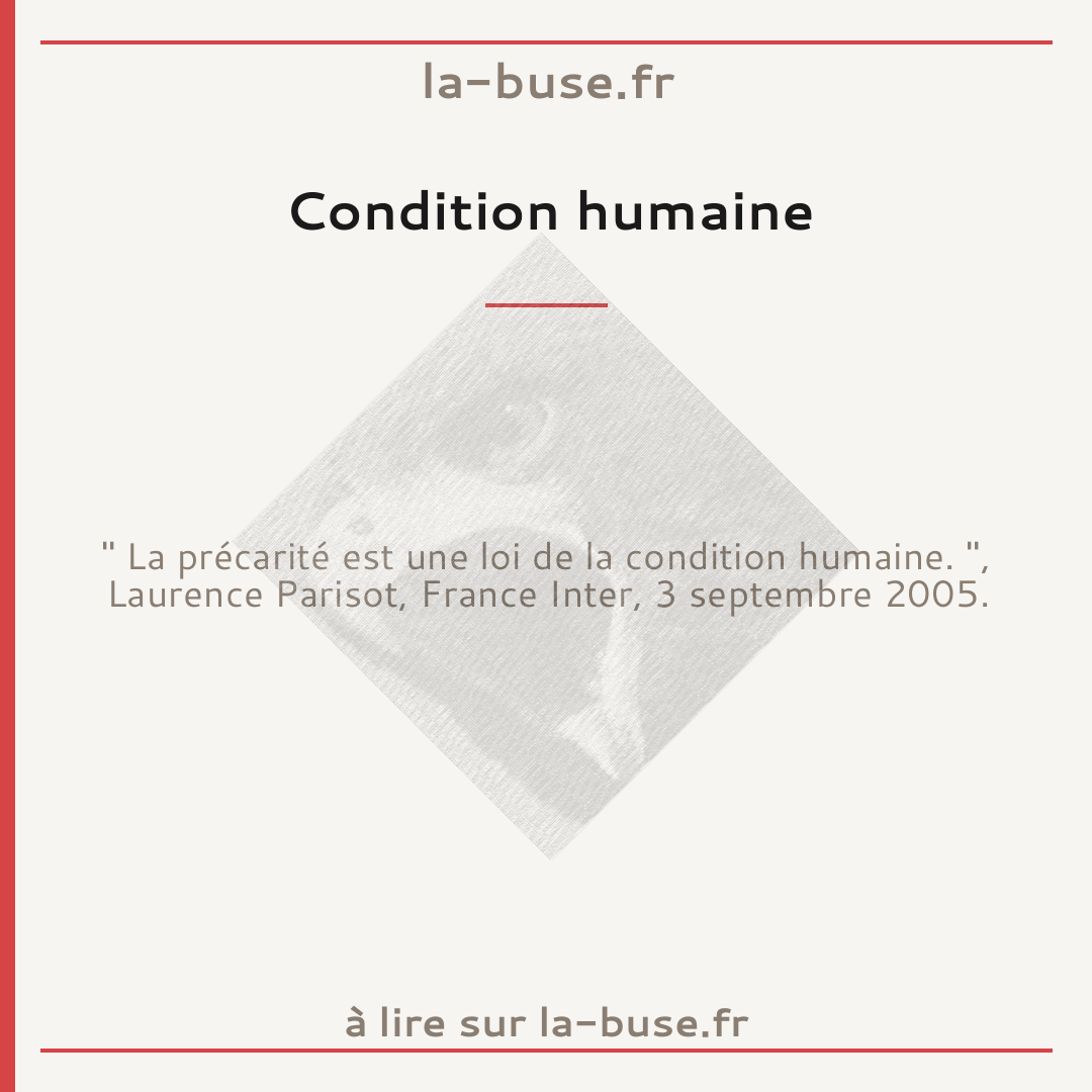 Condition humaine