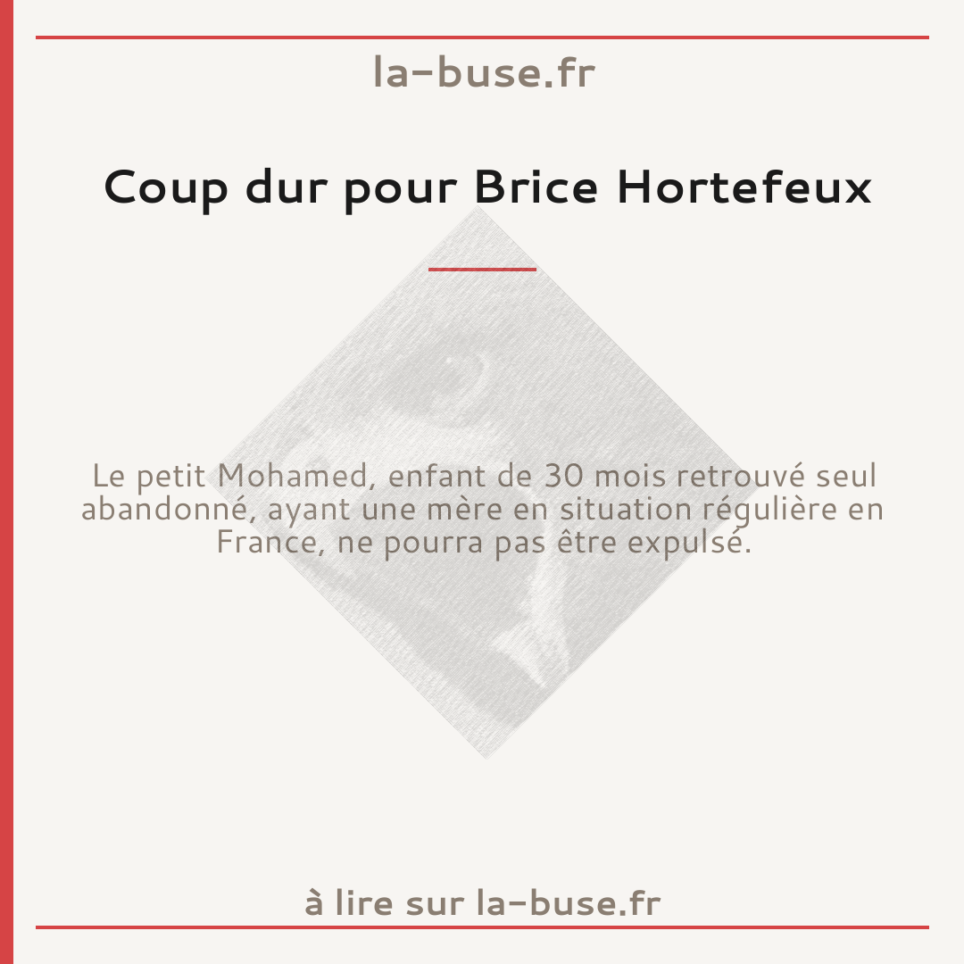 Coup dur pour Brice Hortefeux