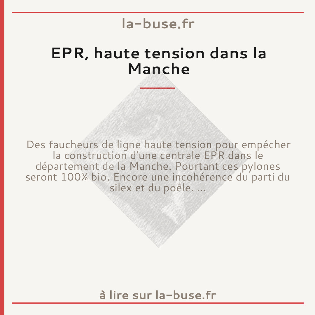 EPR, haute tension dans la Manche