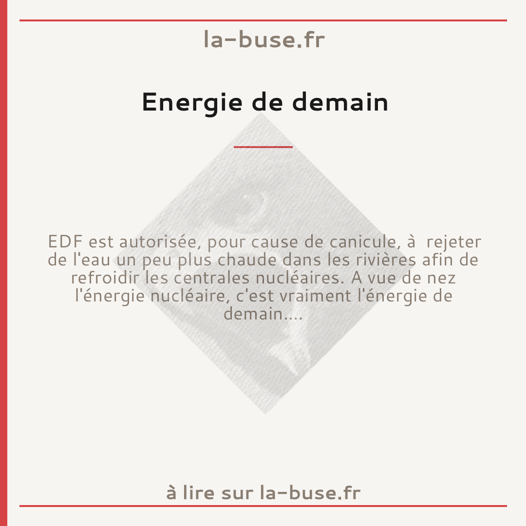 Energie de demain