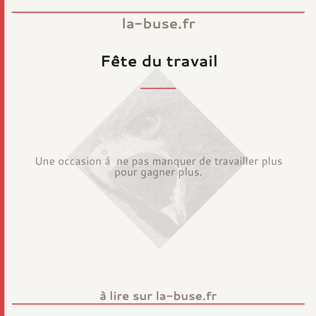 Fête du travail