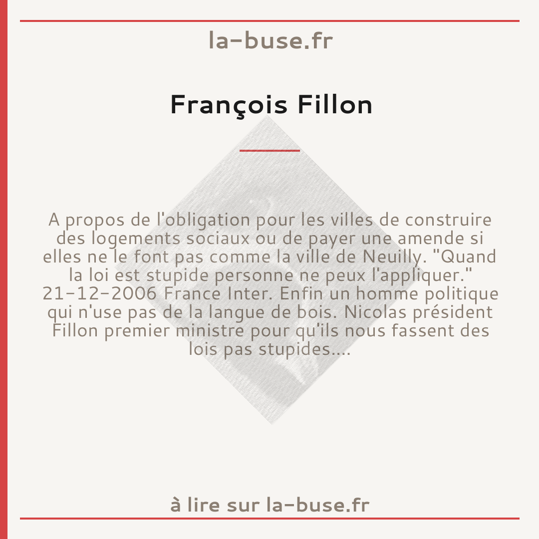 François Fillon