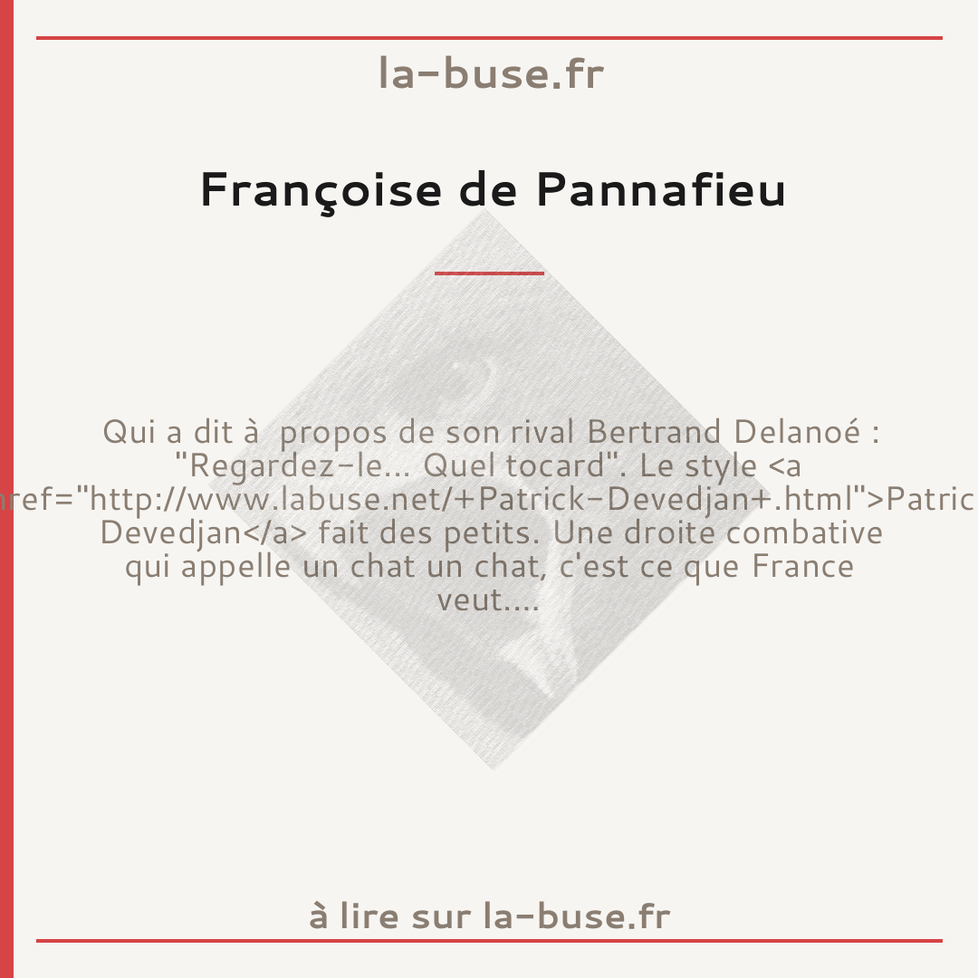 Françoise de Pannafieu