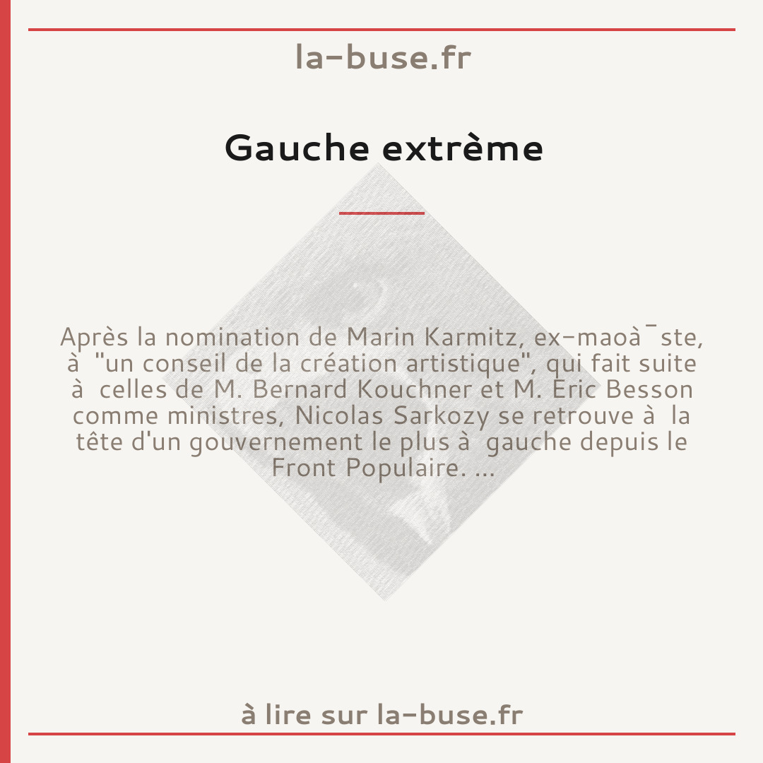 Gauche extrème