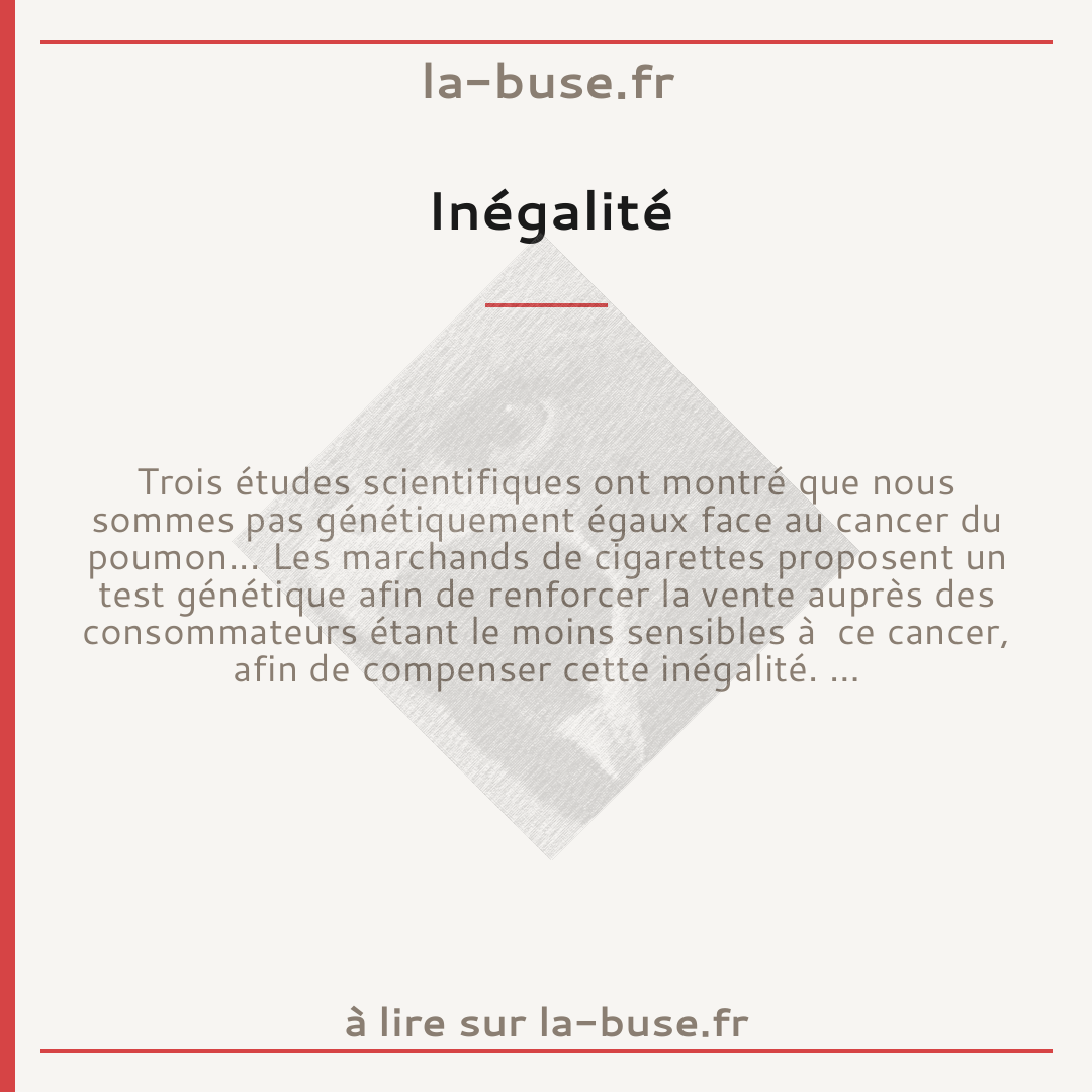 Inégalité