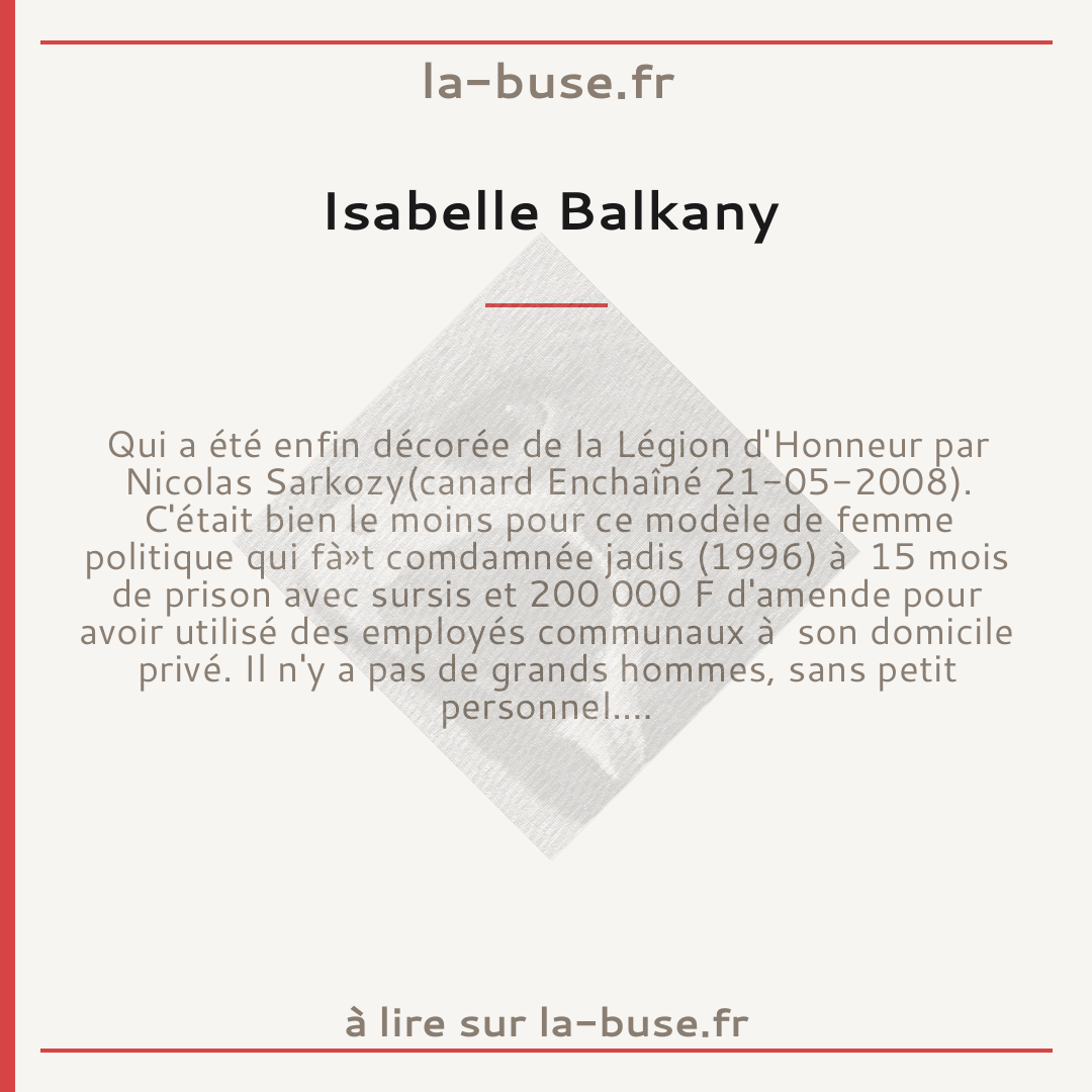 Isabelle Balkany