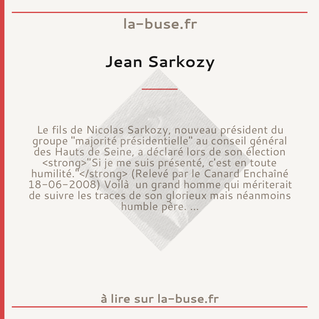 Jean Sarkozy