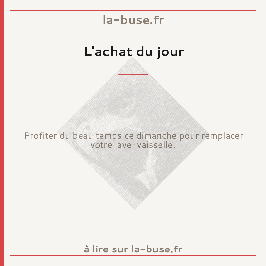 L'achat du jour