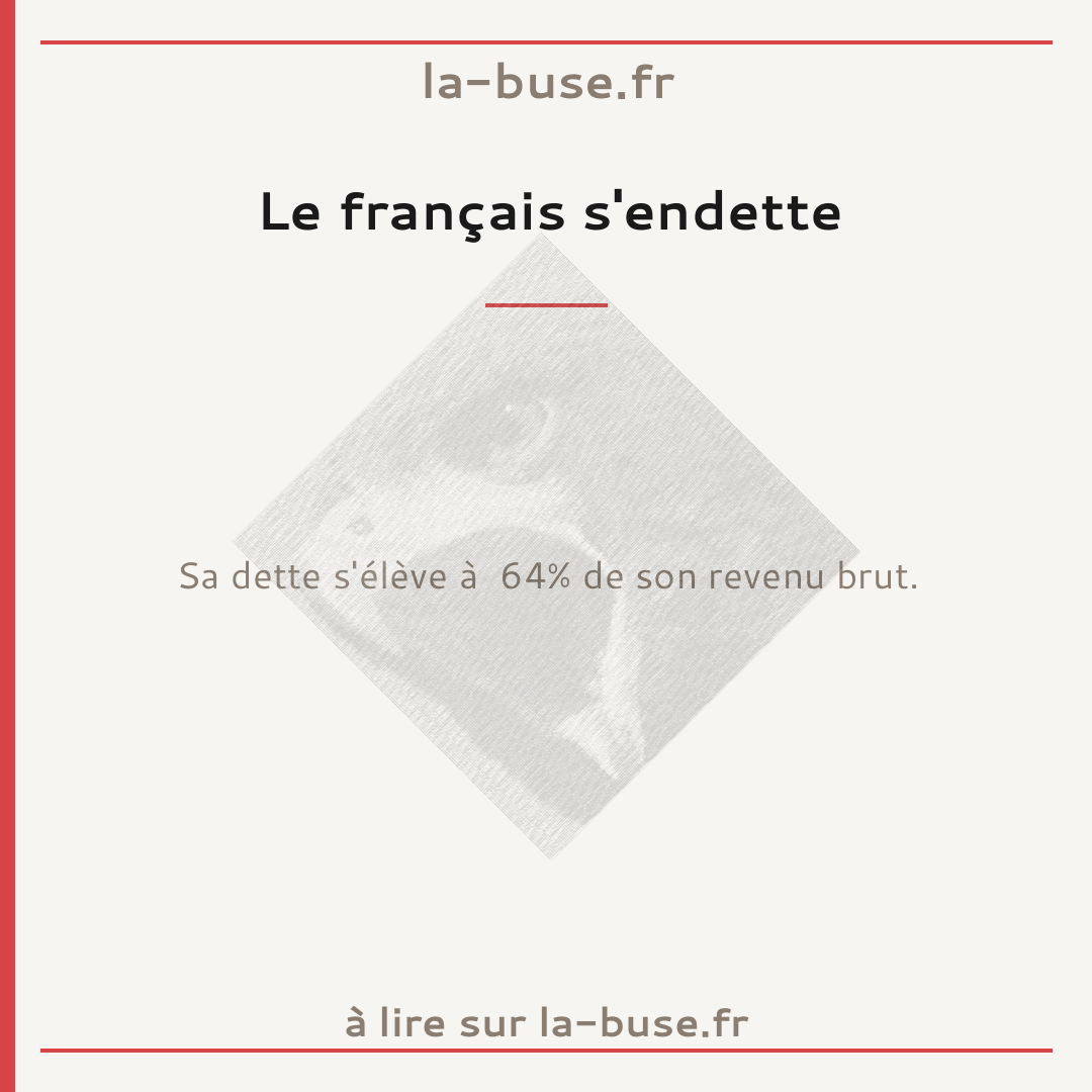 Le français s'endette