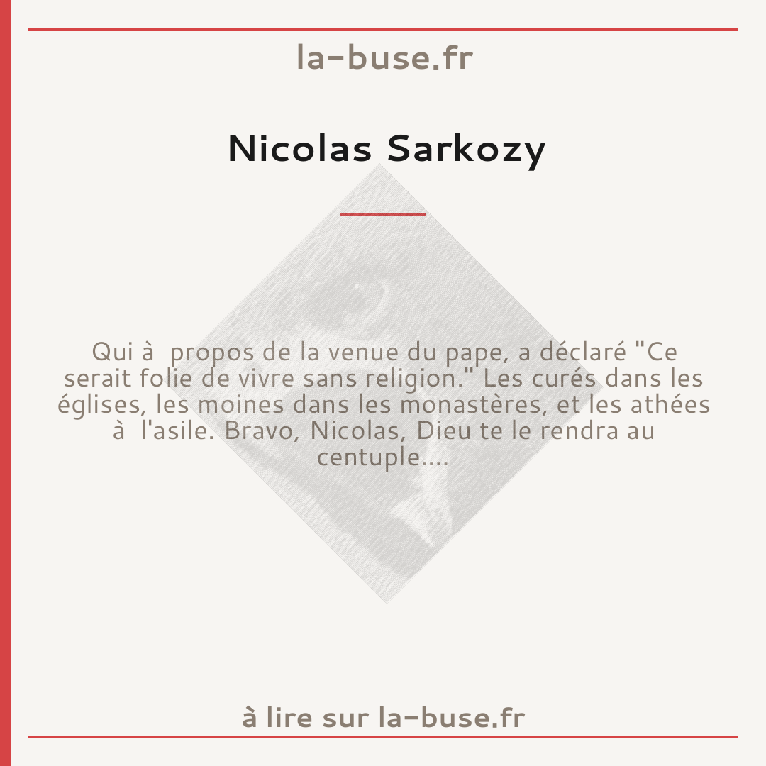 Nicolas Sarkozy