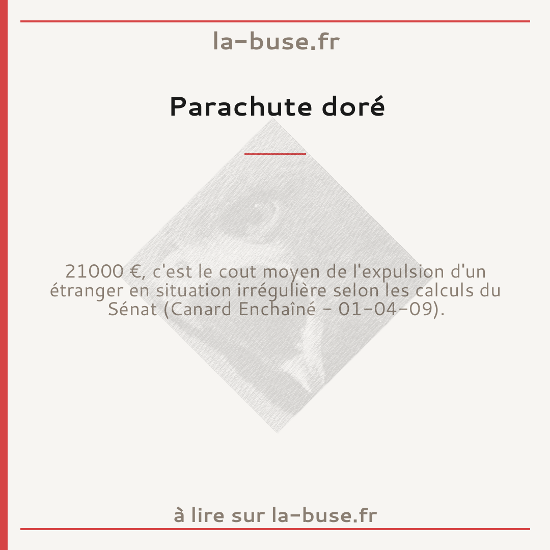 Parachute doré