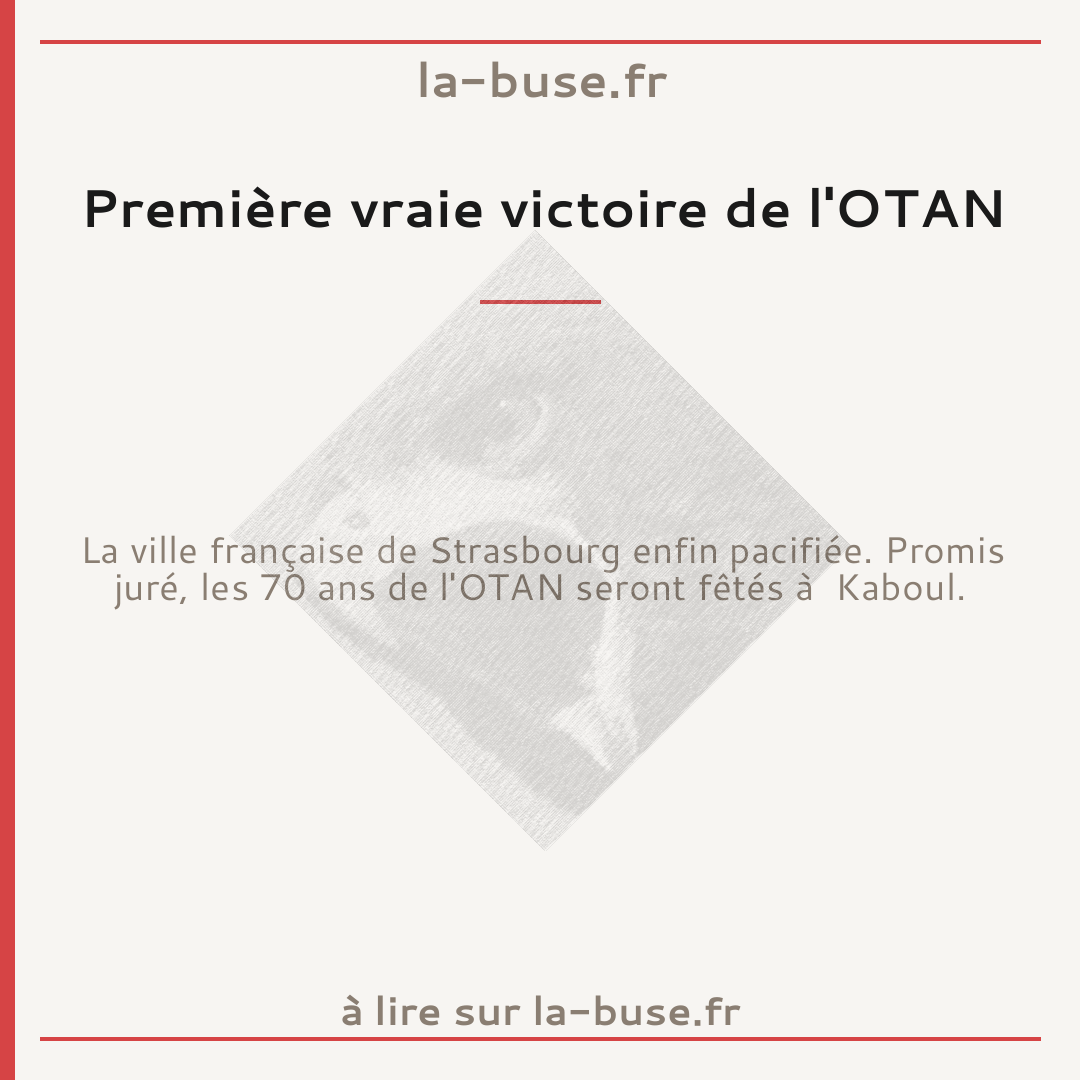 Première vraie victoire de l'OTAN