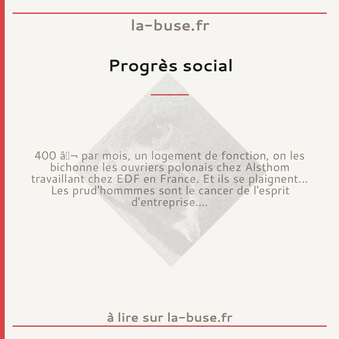 Progrès social