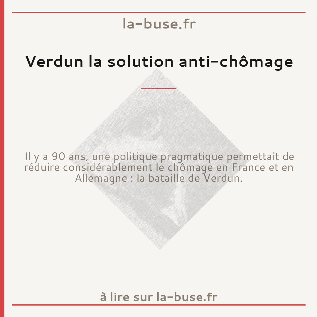 Verdun la solution anti-chômage