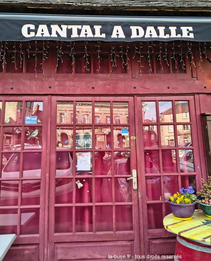 Restaurant de Mauriac.