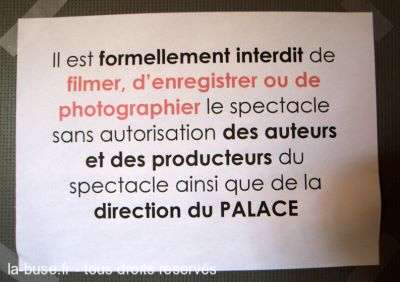 Festival d'Avignon : photo exclusive